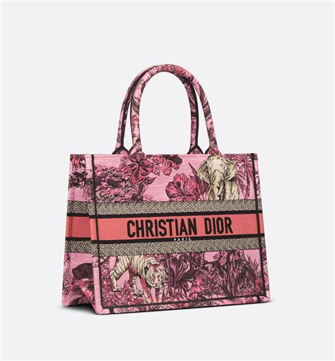 cabas christian dior rose|sac designer dior.